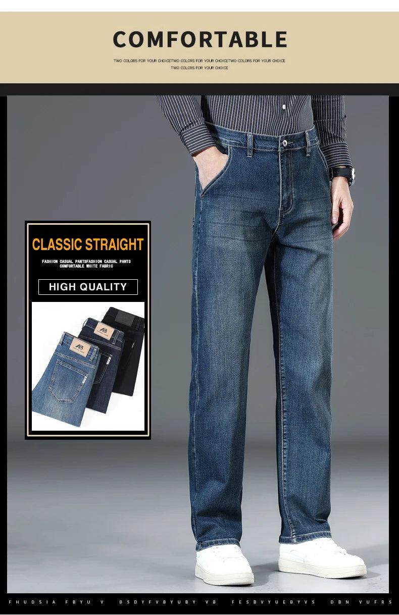 Classic Business Straight Jeans - Givenco