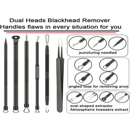 Blackhead Remover Clip Acne Needle - 