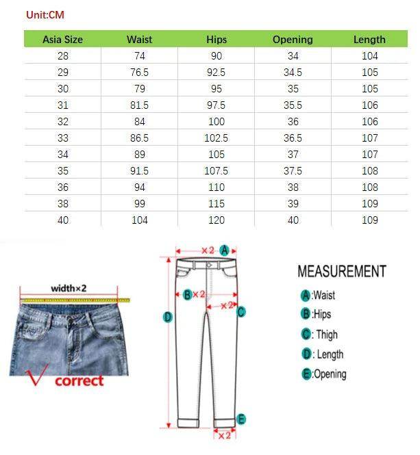 Men's Jeans Elastic Business Straight - Givenco