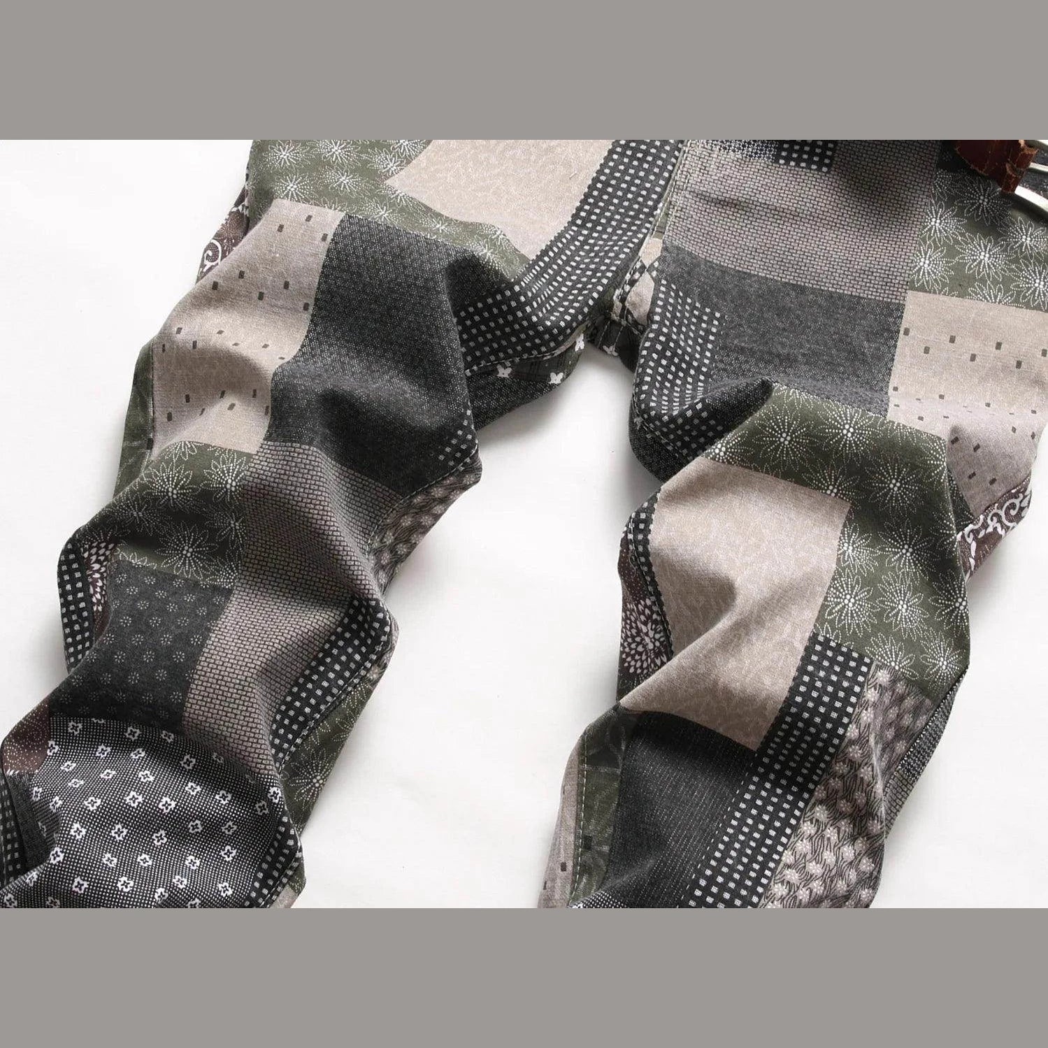 Slim Fit Denim Pencil Pants - Givenco