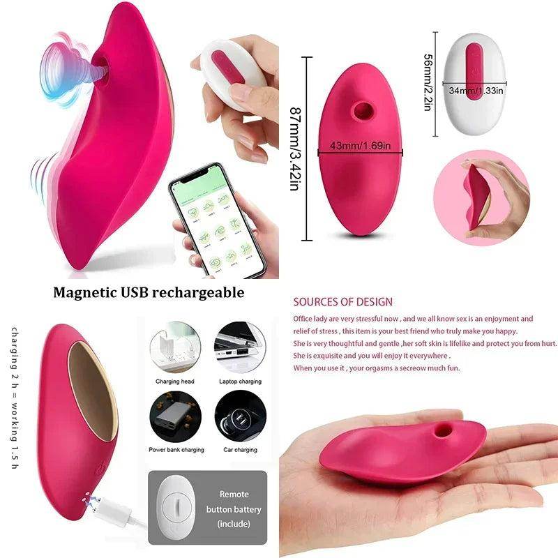 Sticks Bluetooth Female Vibrator Sucking - Givenco