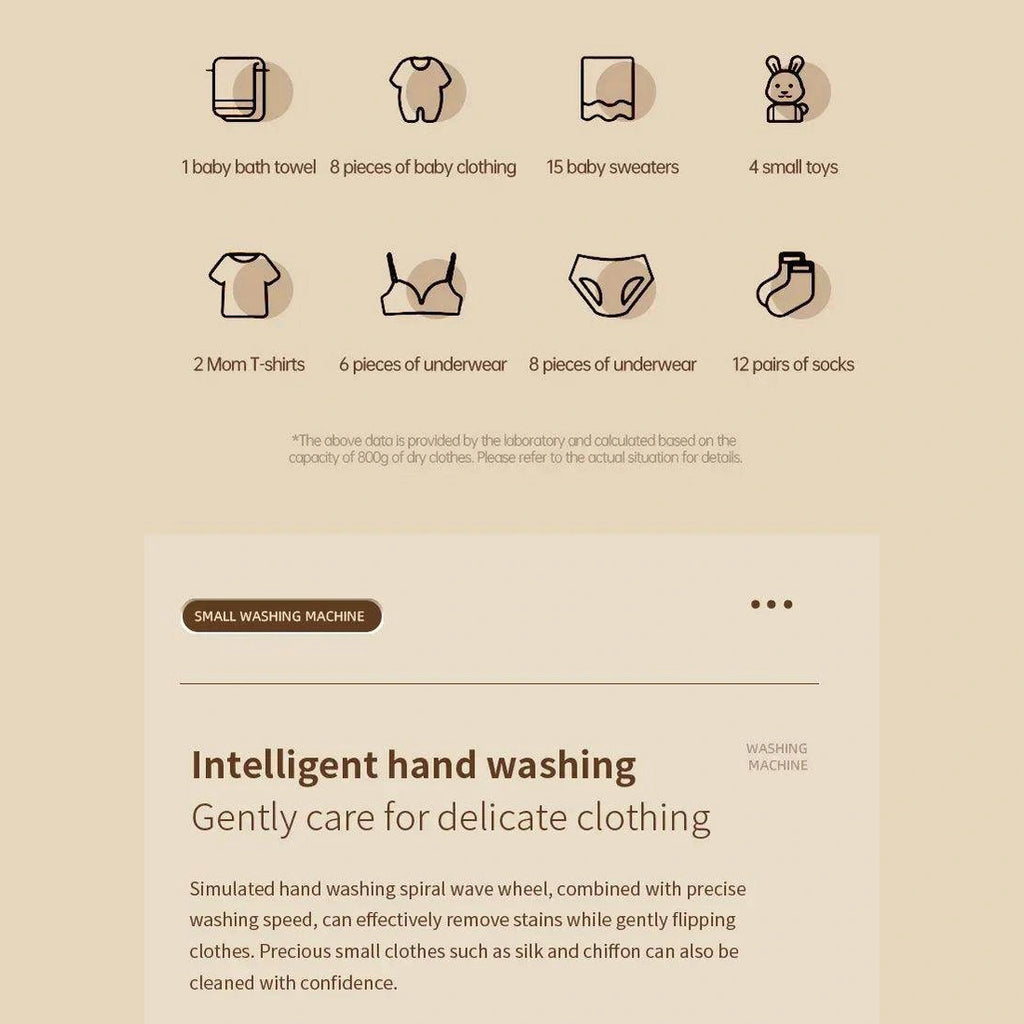 Folding Portable Washing Machine - Givenco