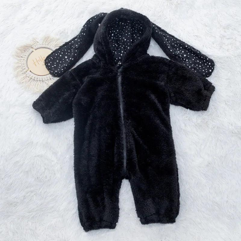 Winter Baby Girls Boy Rabbit Romper - Givenchyco