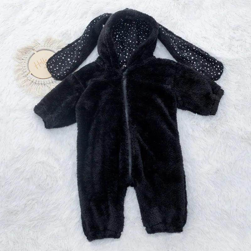 Winter Baby Girls Boy Rabbit Romper - Givenco