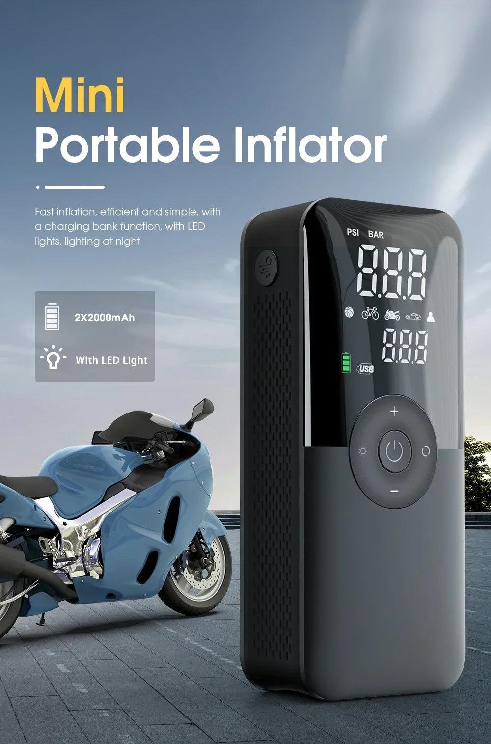 Automatic Pump Portable Electric Air Pump - Givenchyco