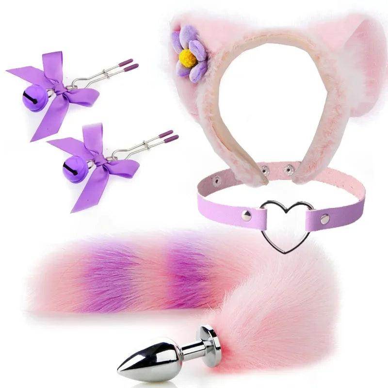Sexy Cosplay Women Butt Fox Tail Cat Plug - Givenco