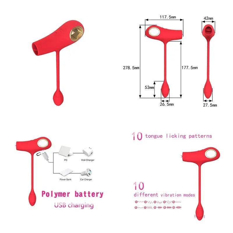 Sticks Bluetooth Female Vibrator Sucking - Givenco