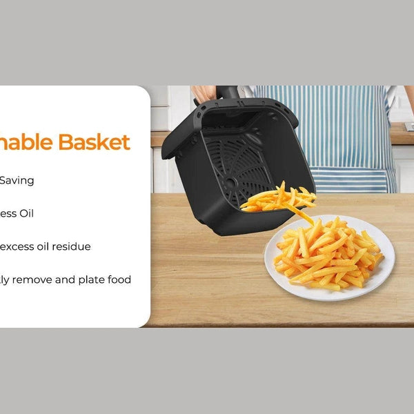 Air Fryer Oven With Smart Coloful Screen - Givenco