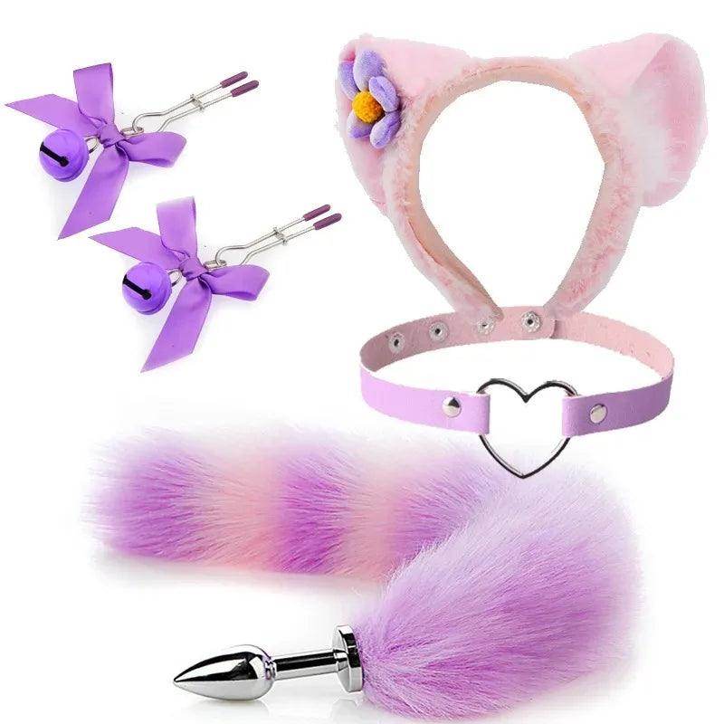 Sexy Cosplay Women Butt Fox Tail Cat Plug - Givenco