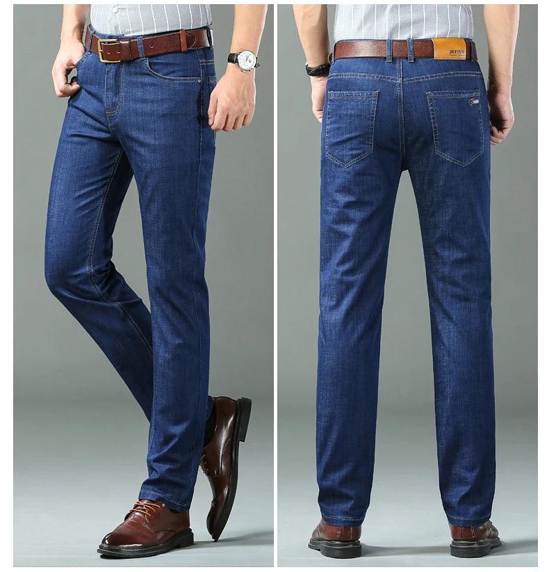 Ice Silk Thin Denim Jeans Spring Summer - Givenchyco