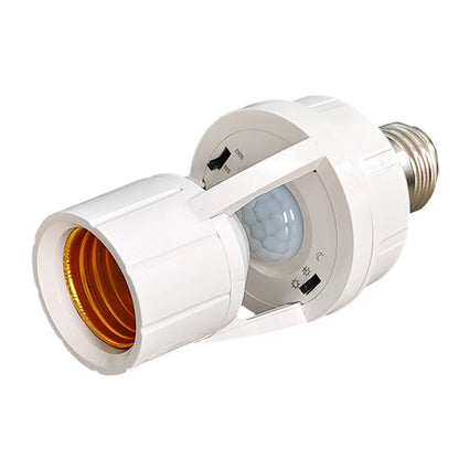 AC100-240V 40W E27 Lamp Socket With Infrared Induction Photo Sensor Intelligent Bulb Holder Warehouse Walkway Light Base 