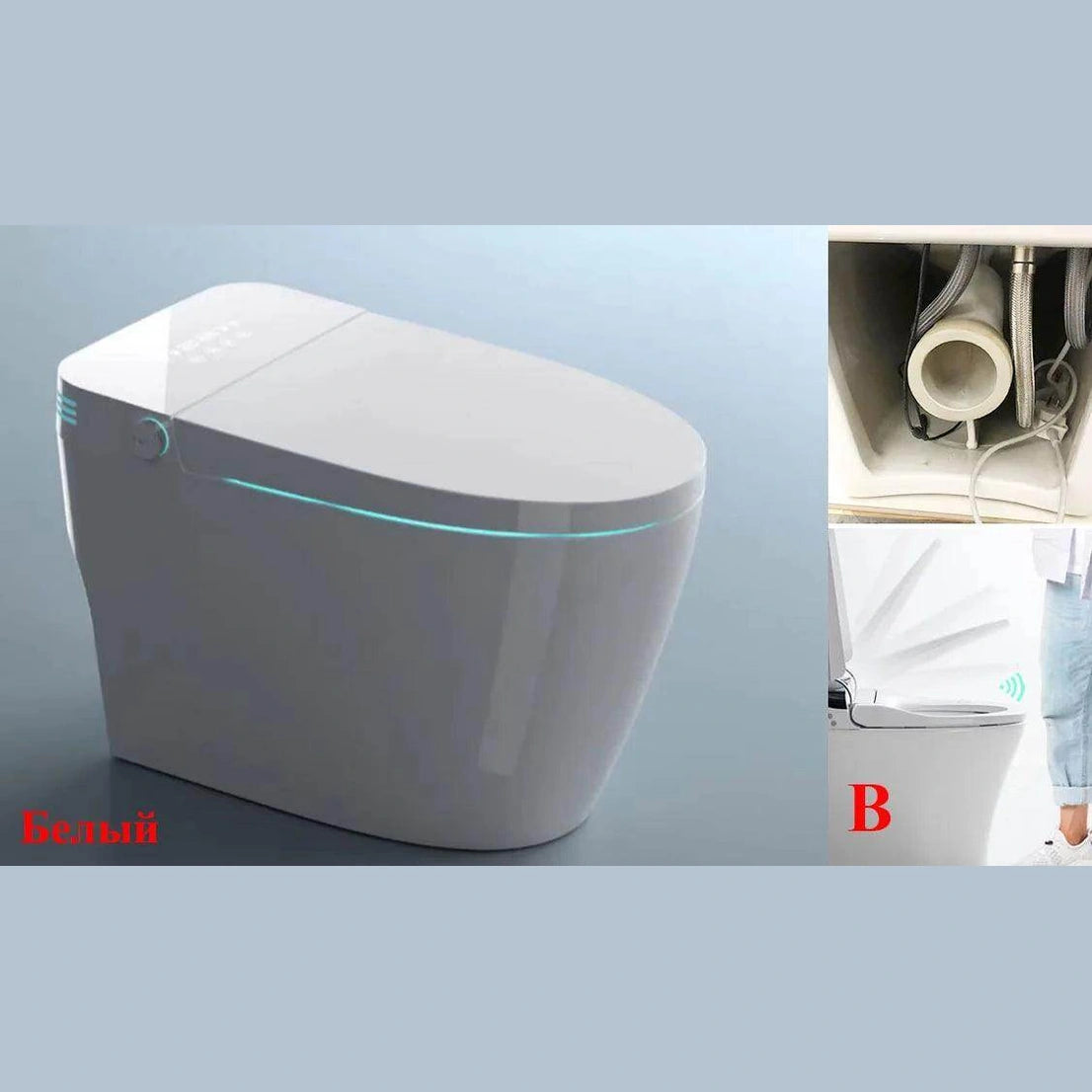 Automatic smart toilet household toilet - Givenco