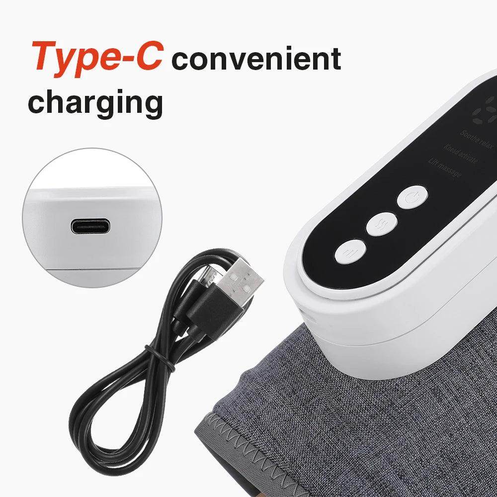 Electric 360Â° Full Cover Leg Massager - Givenco