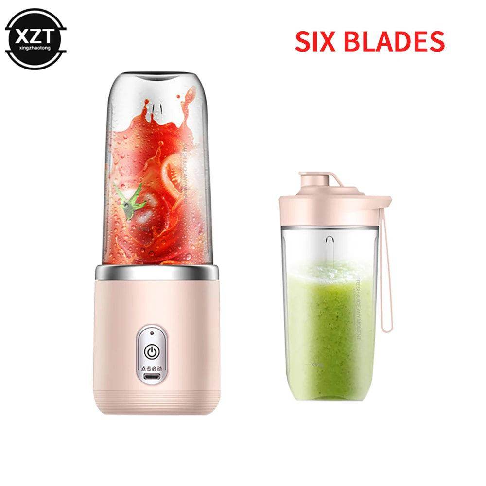 Portable Fruit Juice Cup Smoothie Blender Machine - Givenco