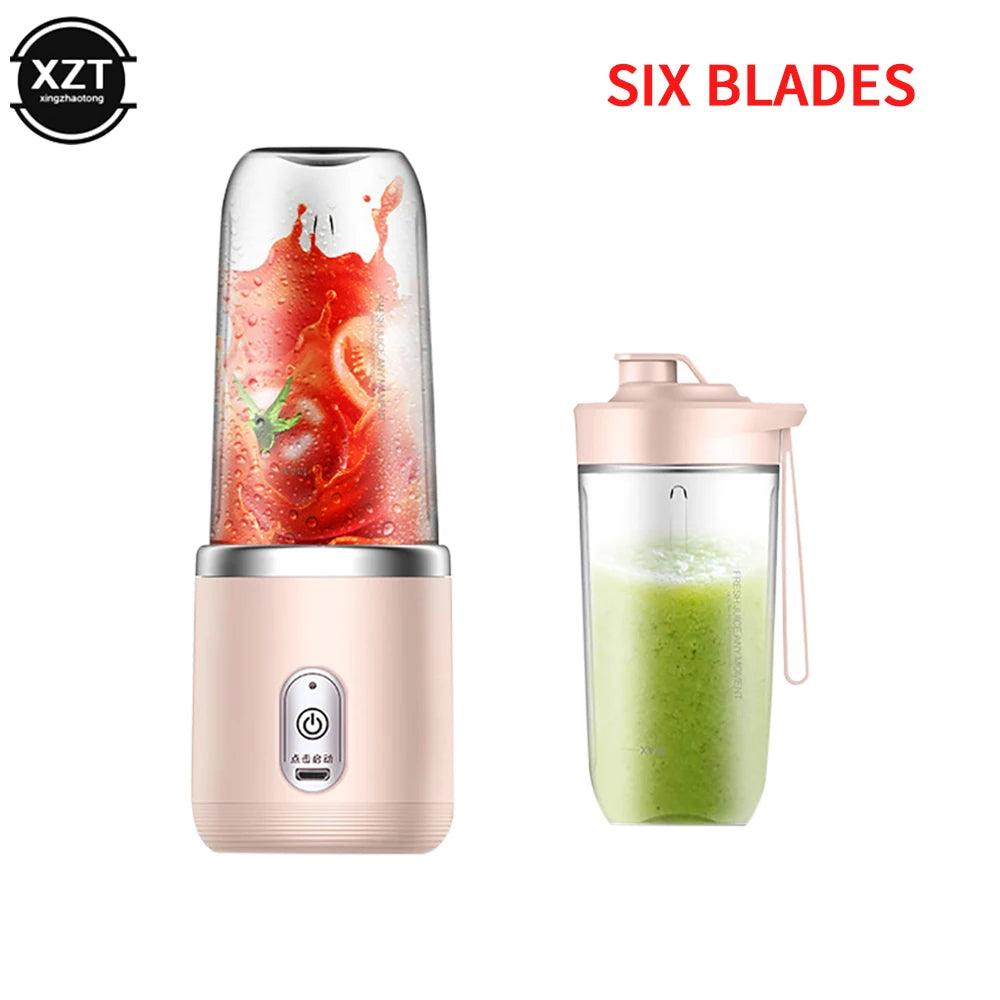 Portable Fruit Juice Cup Smoothie Blender Machine - 