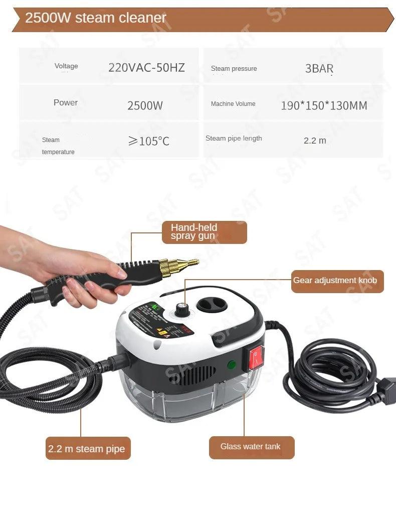 Household High-temperature Steam Cleaner - Givenchyco