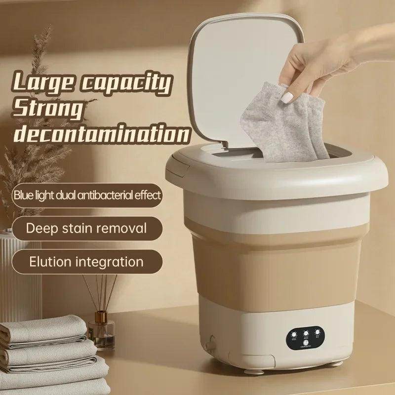 Folding Portable Washing Machine - Givenco