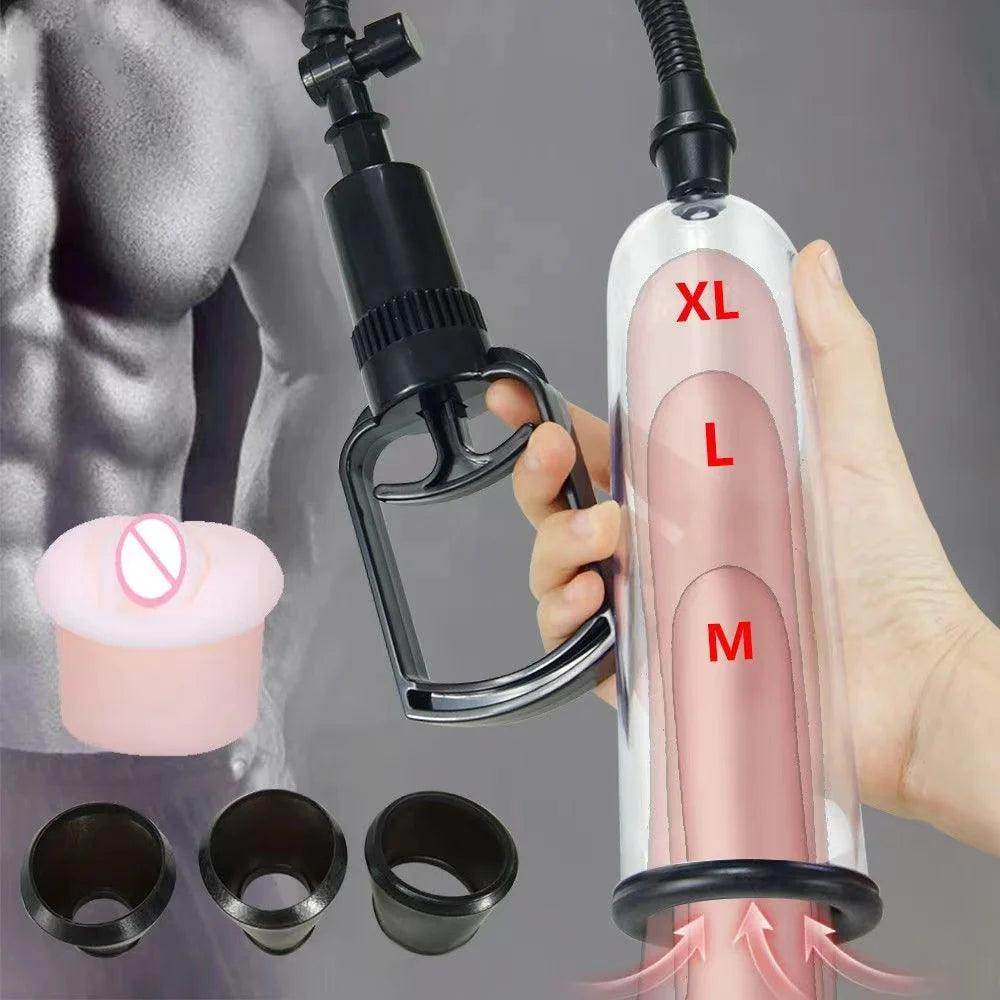 Male Penis Pump Manual Penis Enlarger - Givenco