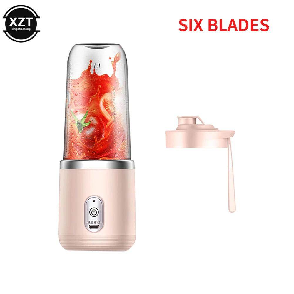 Portable Fruit Juice Cup Smoothie Blender Machine - Givenco