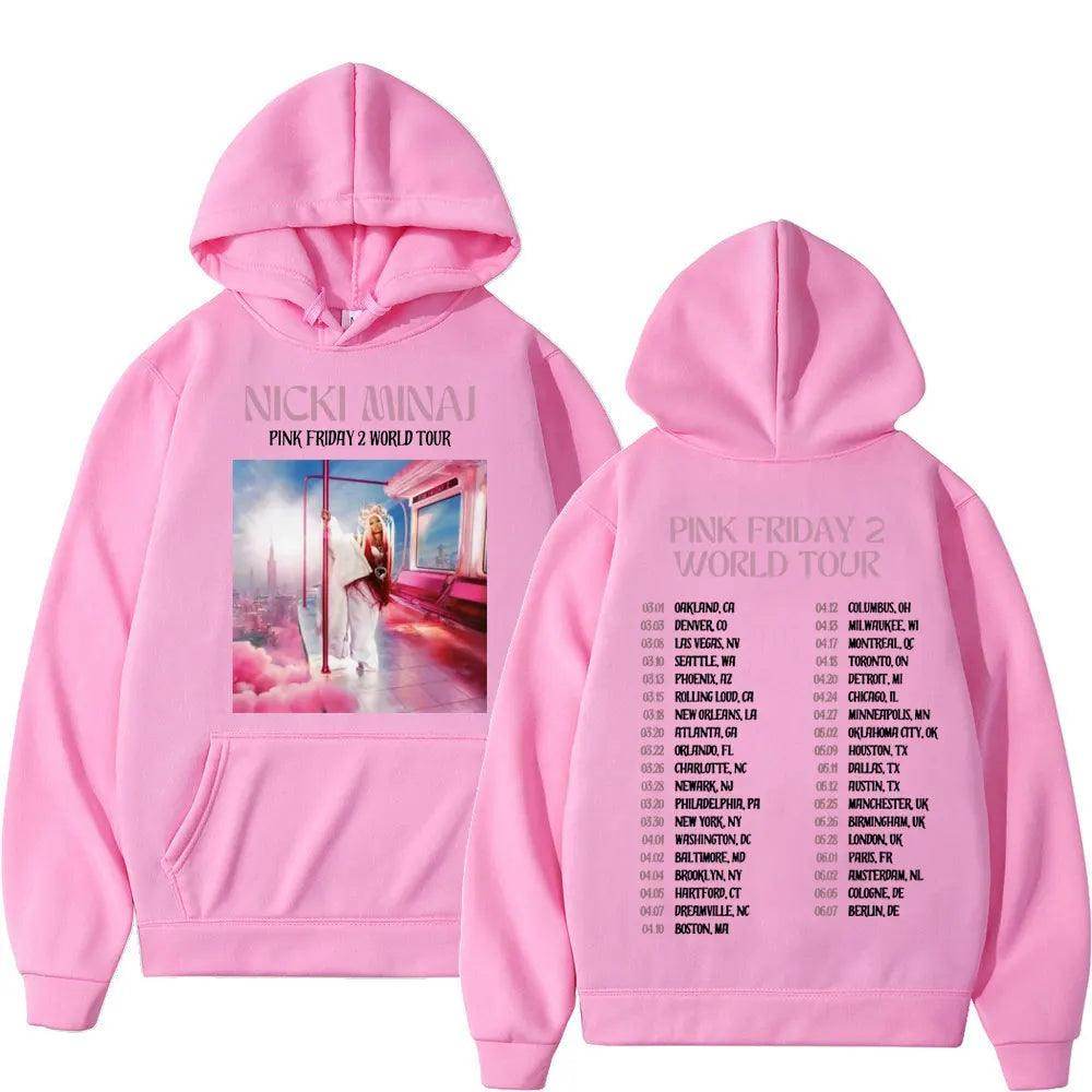 Rapper Nicki Minaj Pink Pullovers - Givenco