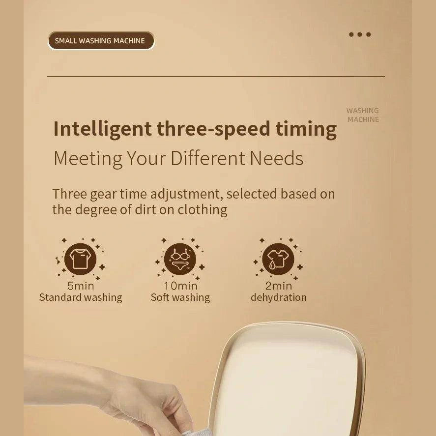 Folding Portable Washing Machine - Givenco