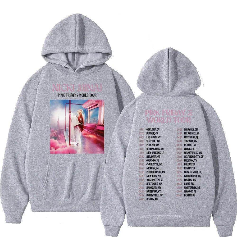 Rapper Nicki Minaj Pink Pullovers - Givenco