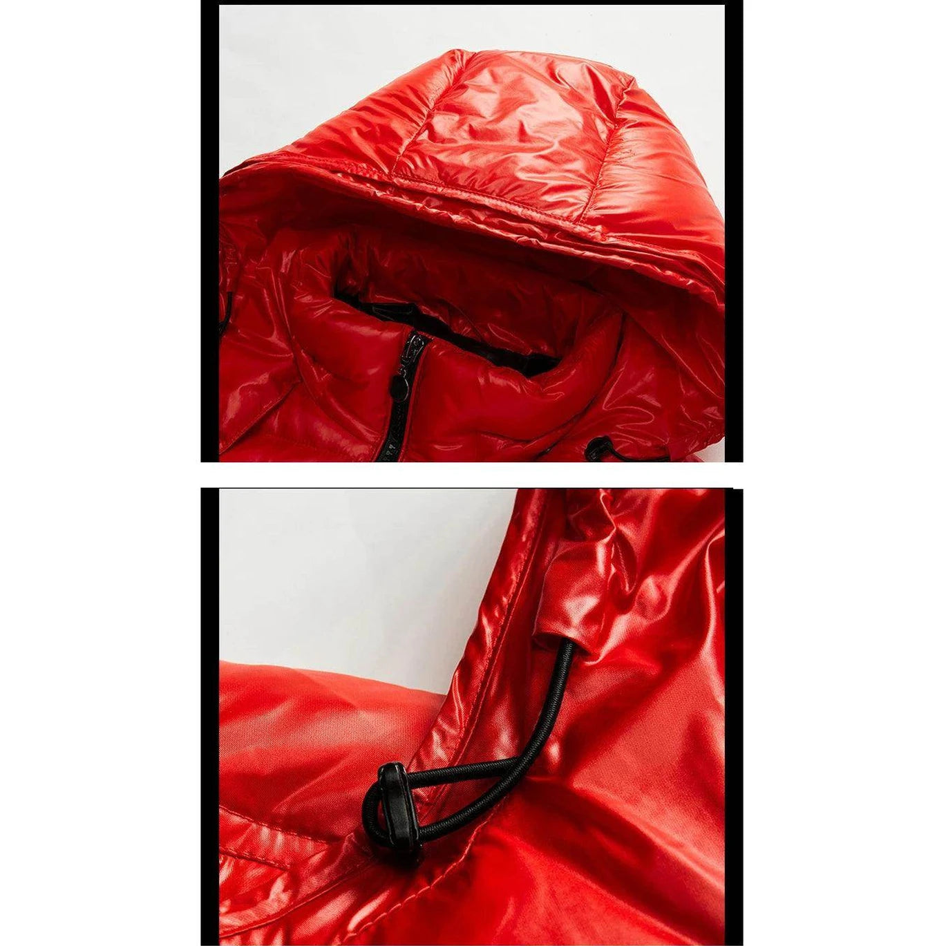 Winter Mens Shiny Down Parkas Coats - Givenco