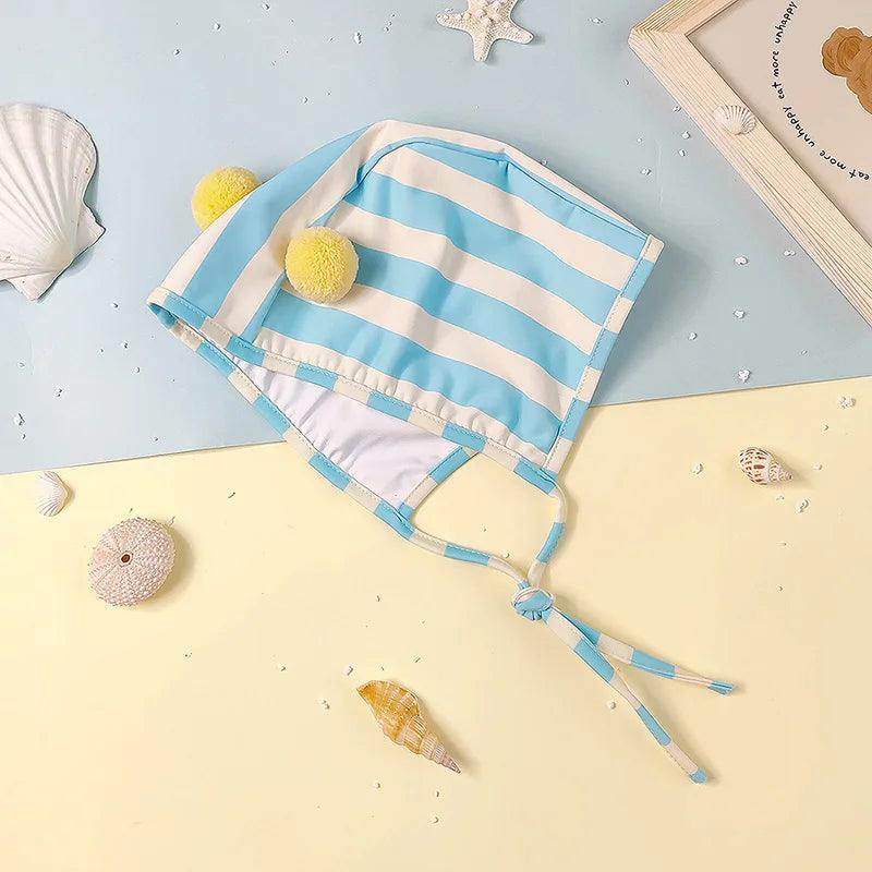Summer Kids Swimming Wear Striped - Givenco