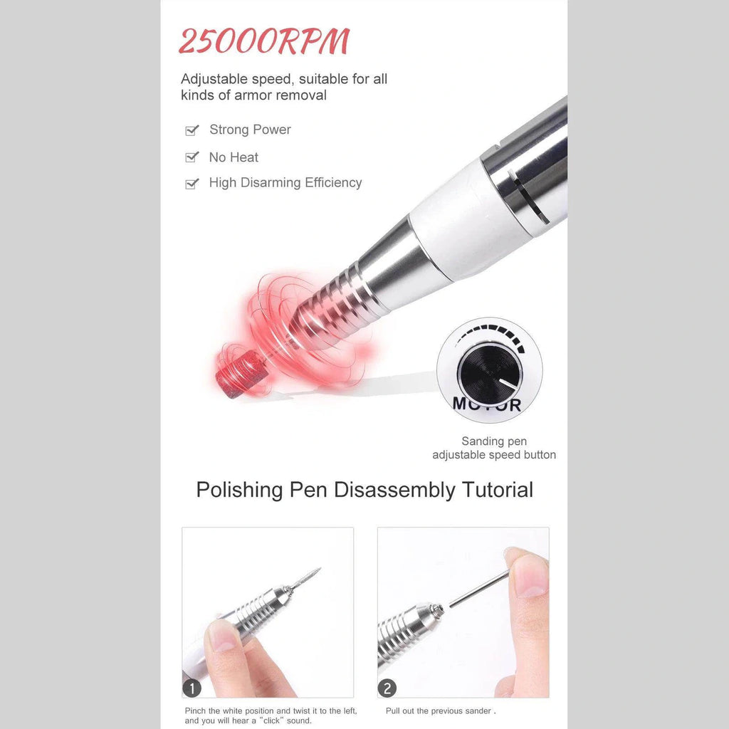 Professional Manicure Machine Powerful - Givenco