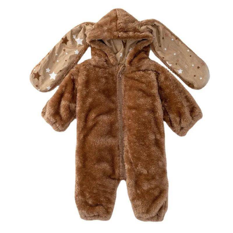 Winter Baby Girls Boy Rabbit Romper - Givenco