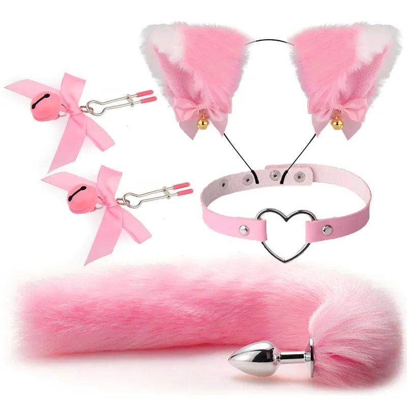 Sexy Cosplay Women Butt Fox Tail Cat Plug - Givenco