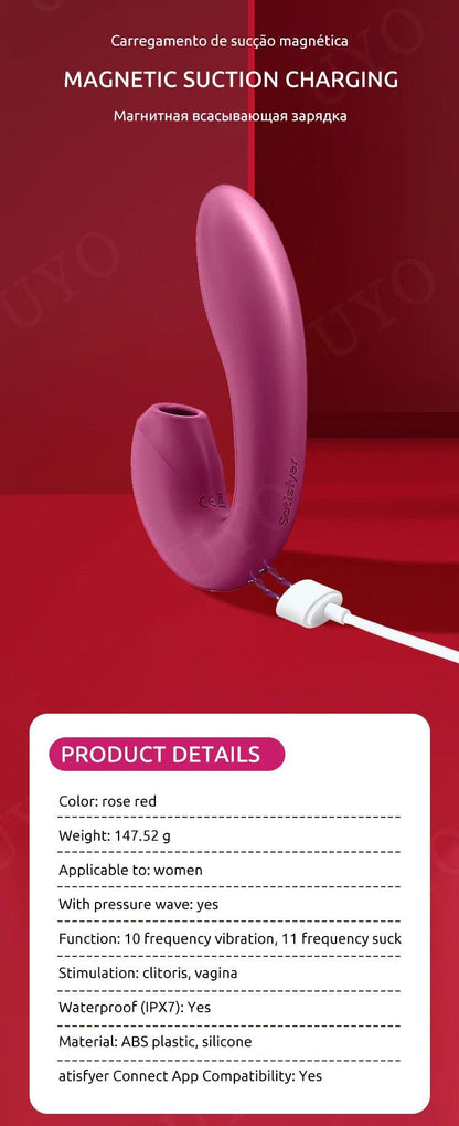 satisfyer Sunray app remote control vibrator - Givenchyco