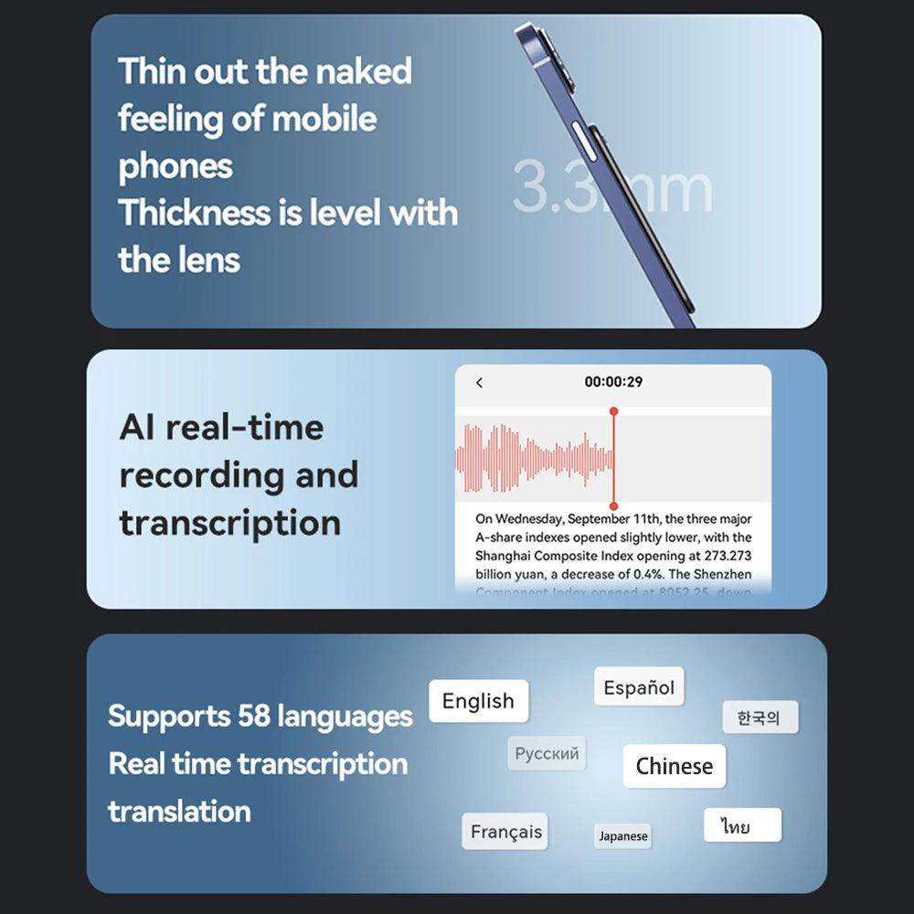 AI ChatGPT-4 App Phone Call Voice Recorder - Givenco