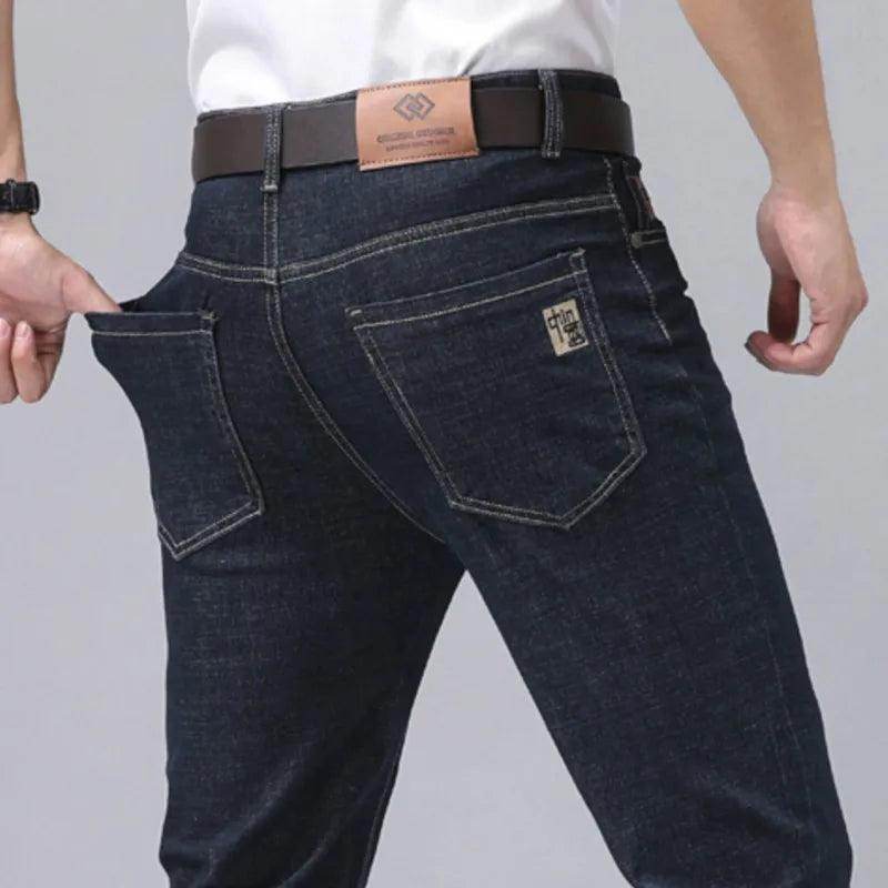 Men's Jeans Elastic Business Straight - Givenco