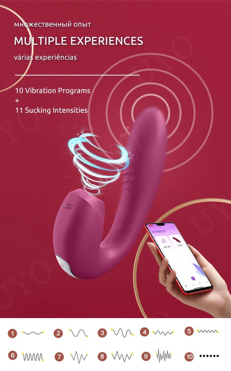 satisfyer Sunray app remote control vibrator - Givenchyco