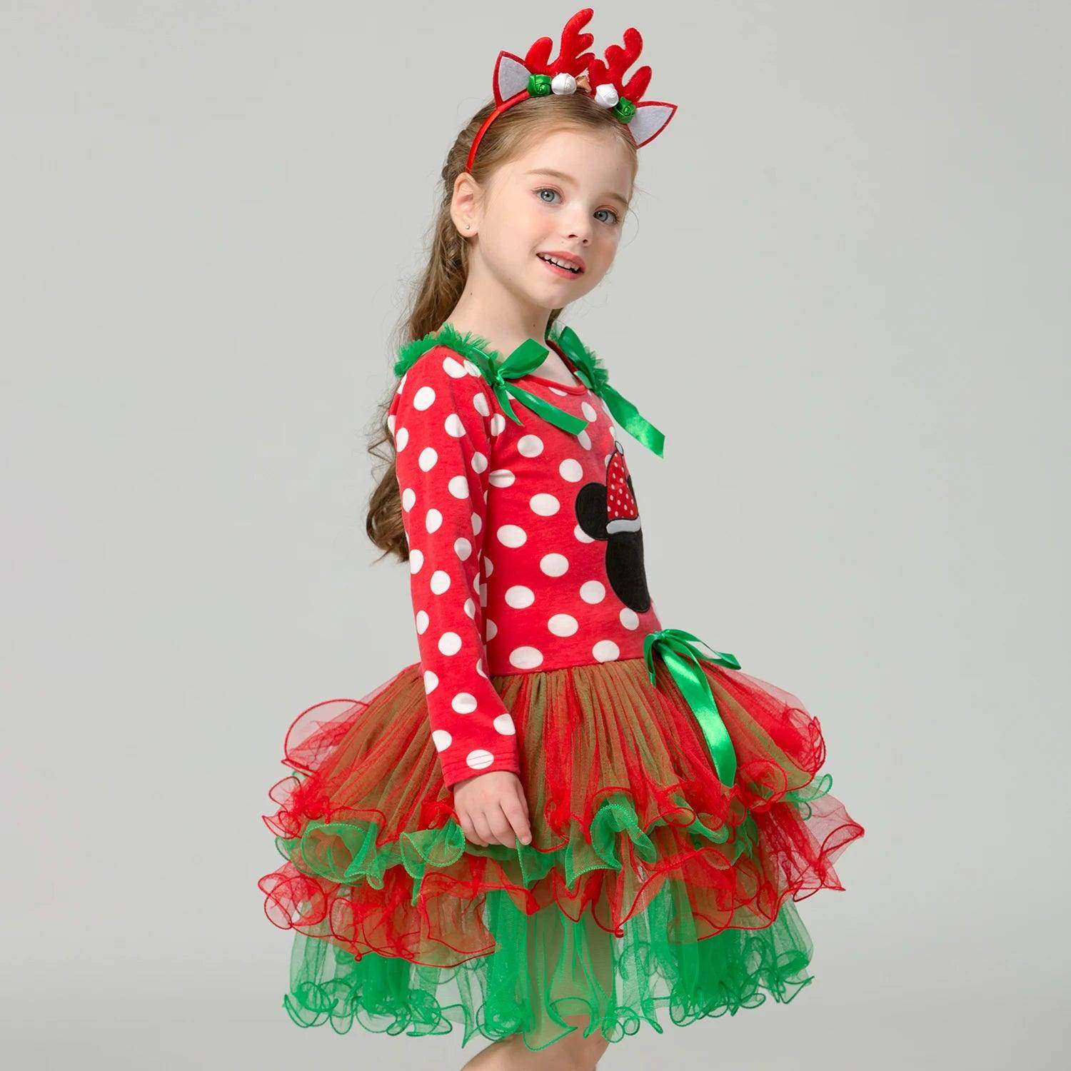 Girls Red Costume - Givenco