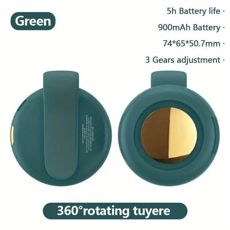 Portable silent mini bladeless electric fan - Givenco