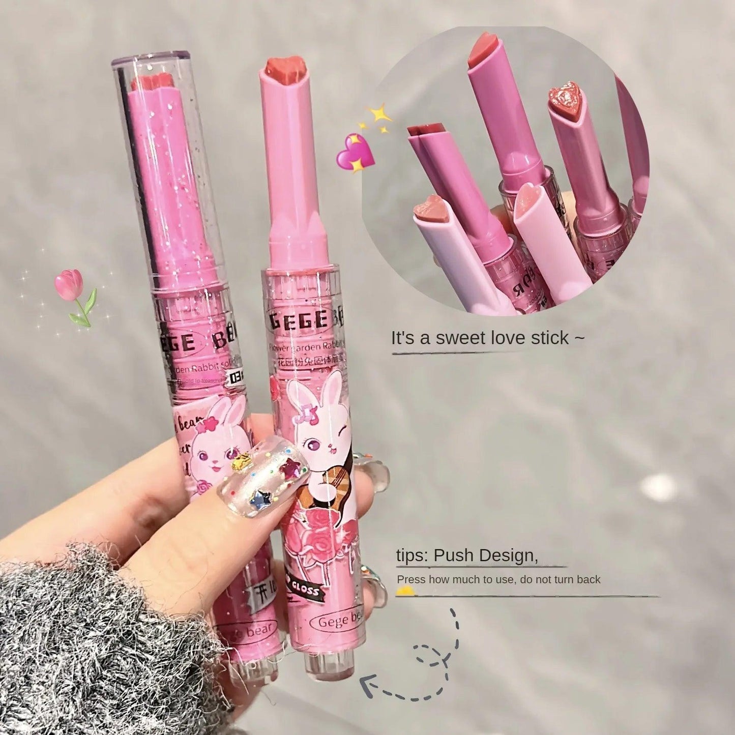 Garden Pink Rabbit Solid Lip Gloss - Givenchyco