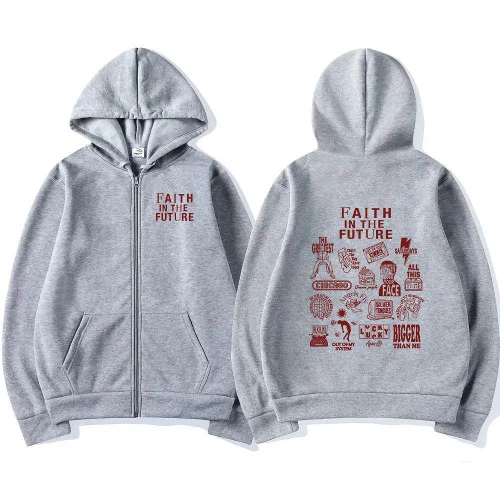 Tour Concert Zipper Sweatshirts Hoodies - Givenco