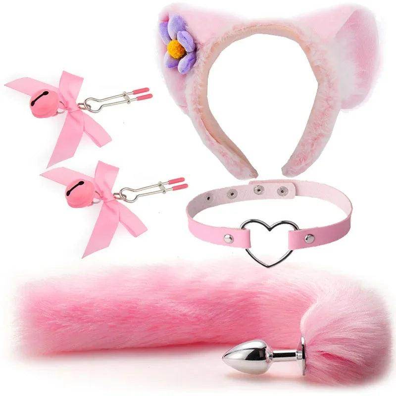 Sexy Cosplay Women Butt Fox Tail Cat Plug - Givenco