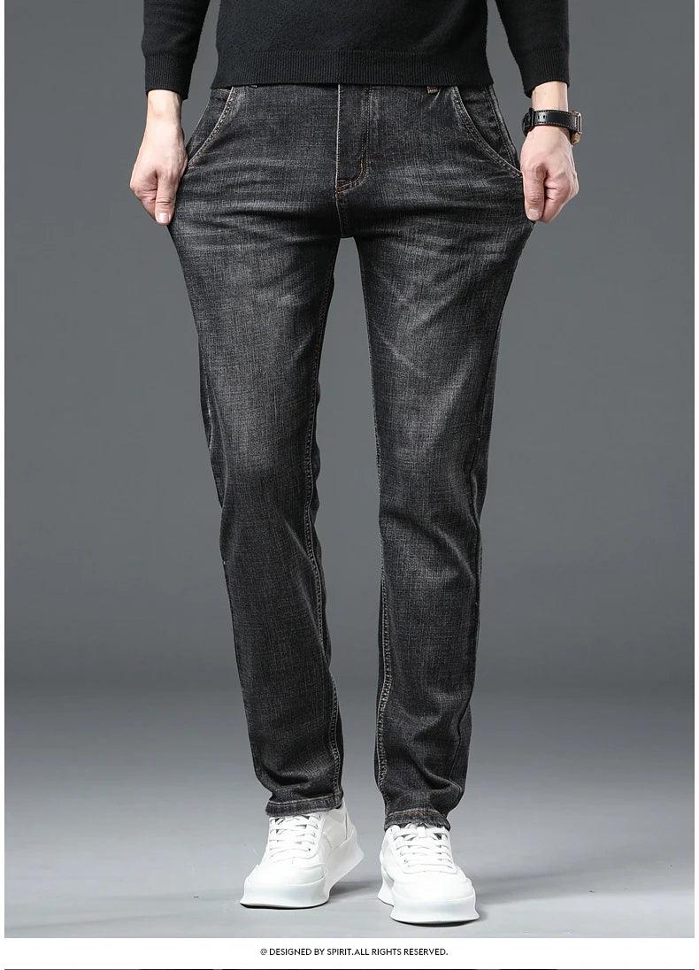 Men's Vintage Wash Casual Jeans - Givenchyco