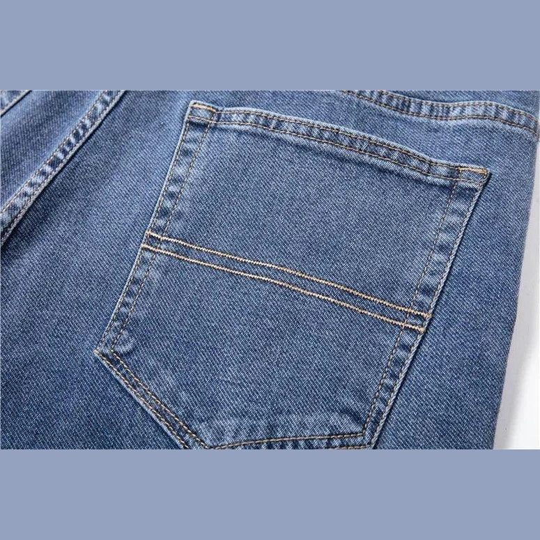 Men's Traight Loose Jeans Cotton - Givenco