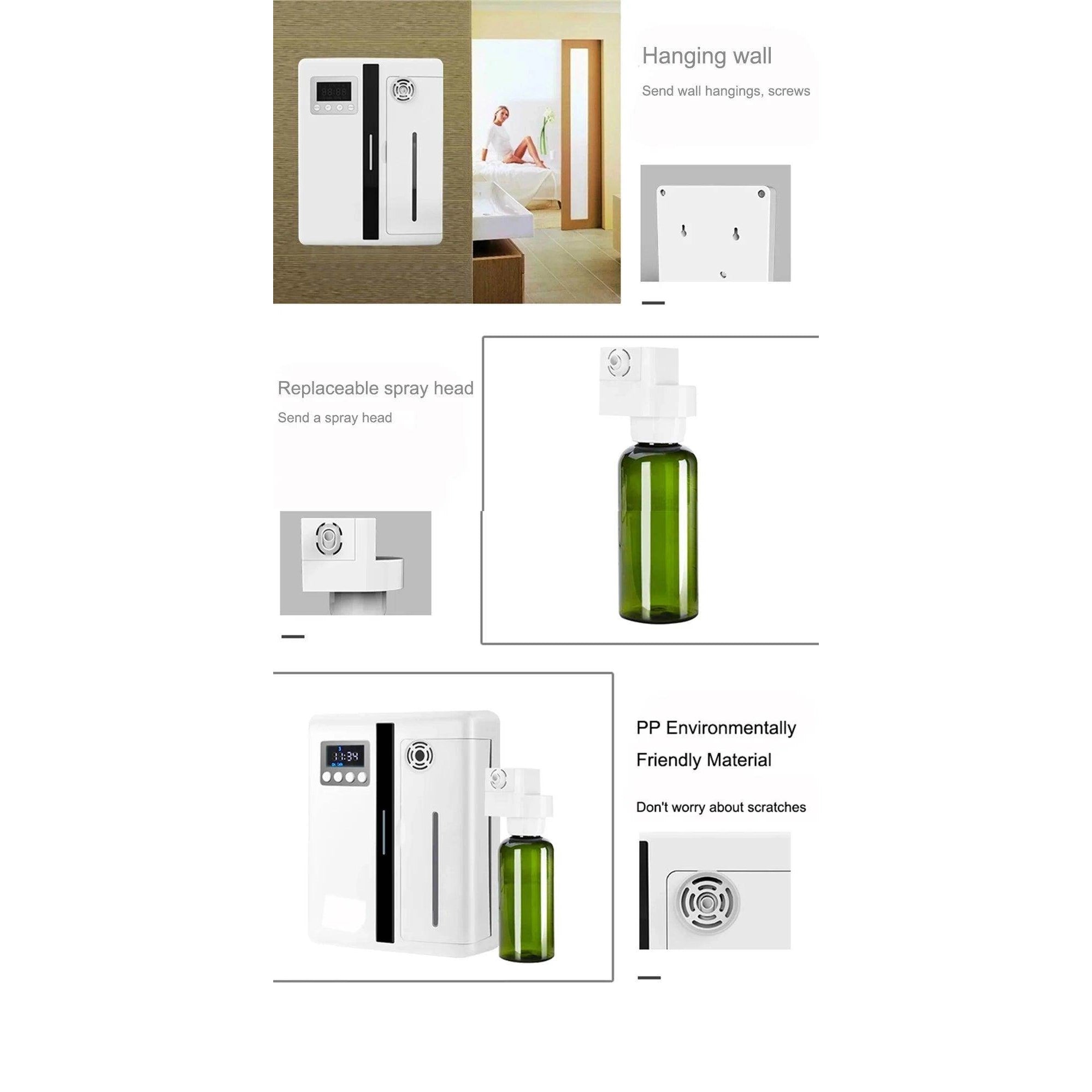 Smart essential oil aromatherapy machine - Givenco