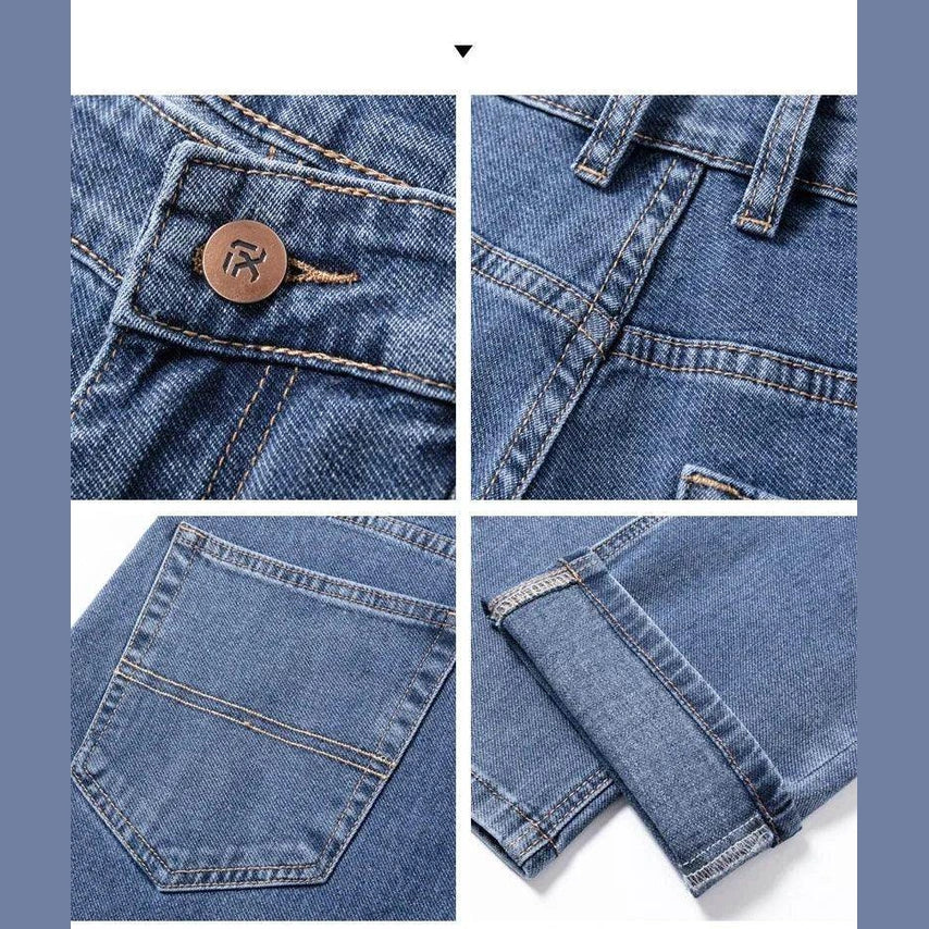 Men's Traight Loose Jeans Cotton - Givenco