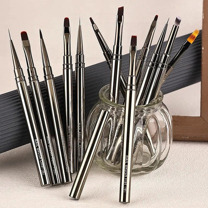 Nail Art Design Brush Set Crystal - Givenchyco