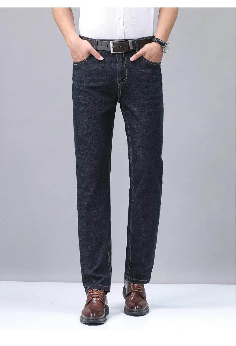 Men's Jeans Elastic Business Straight - Givenco