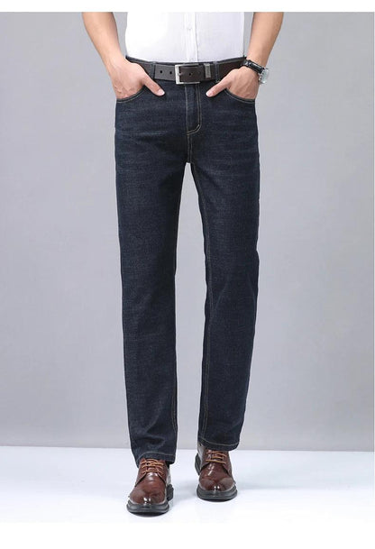 Men's Jeans Elastic Business Straight - Givenchyco