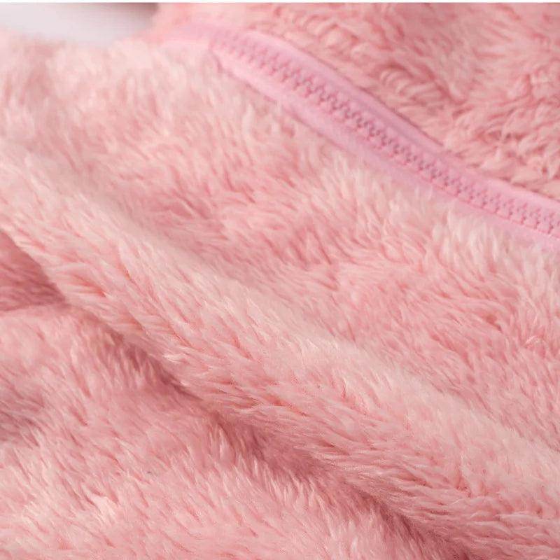 Winter Baby Girls Boy Rabbit Romper - Givenco