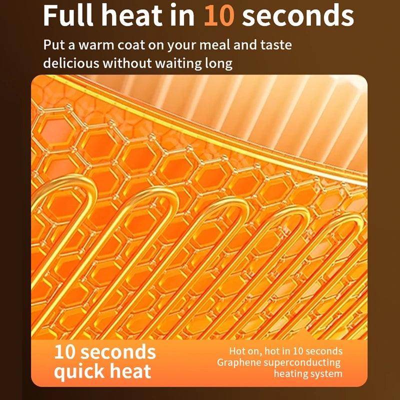 Electric foldable Warming Tray - Givenco