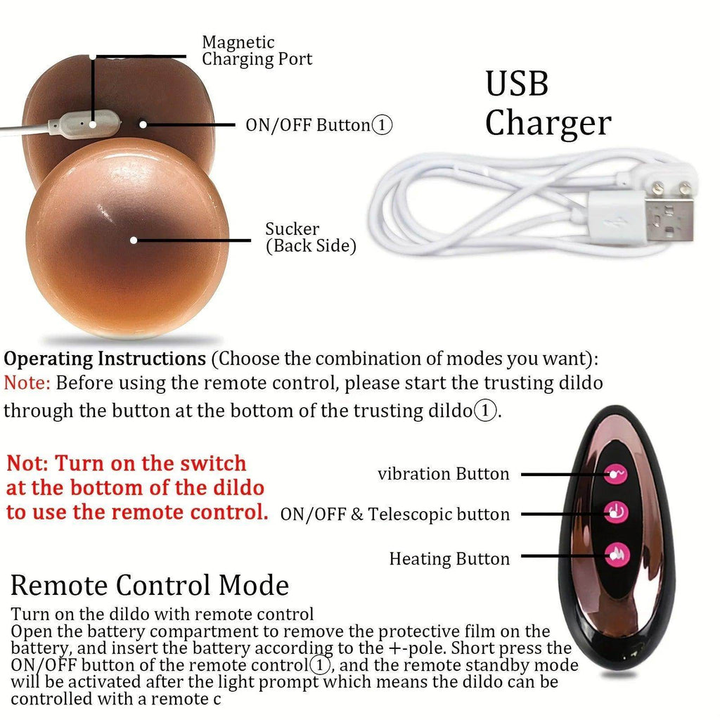 Tongue Licking Remote Control Vibrator - Givenco